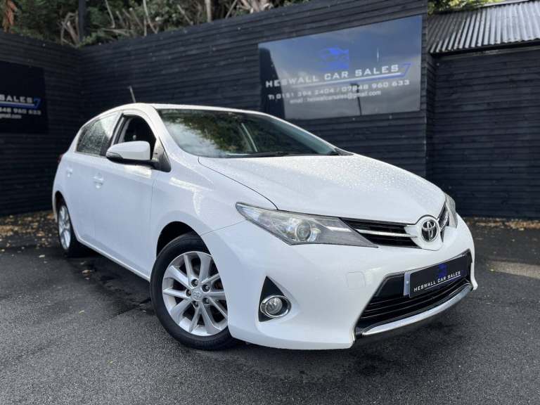 2014 Toyota Auris 1.3 Dual VVT-i Icon Hatchback Petrol Manual