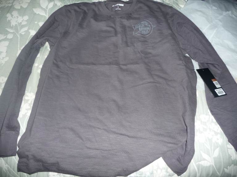 harley davidson long sleeved top new with tags size xl