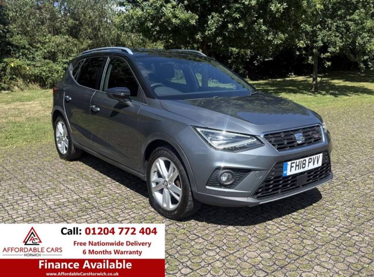 2018 SEAT Arona 1.0 TSI FR SUV 5dr Petrol Manual Euro 6 (s/s) (115 ps) HATCHBACK Petrol Manual