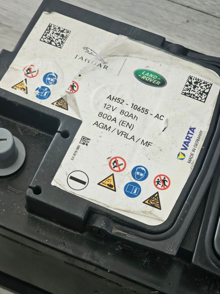 Car battery used condition 
