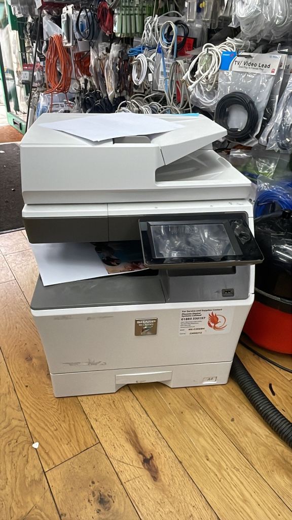 Sharp MX-C304WH all in one printer 