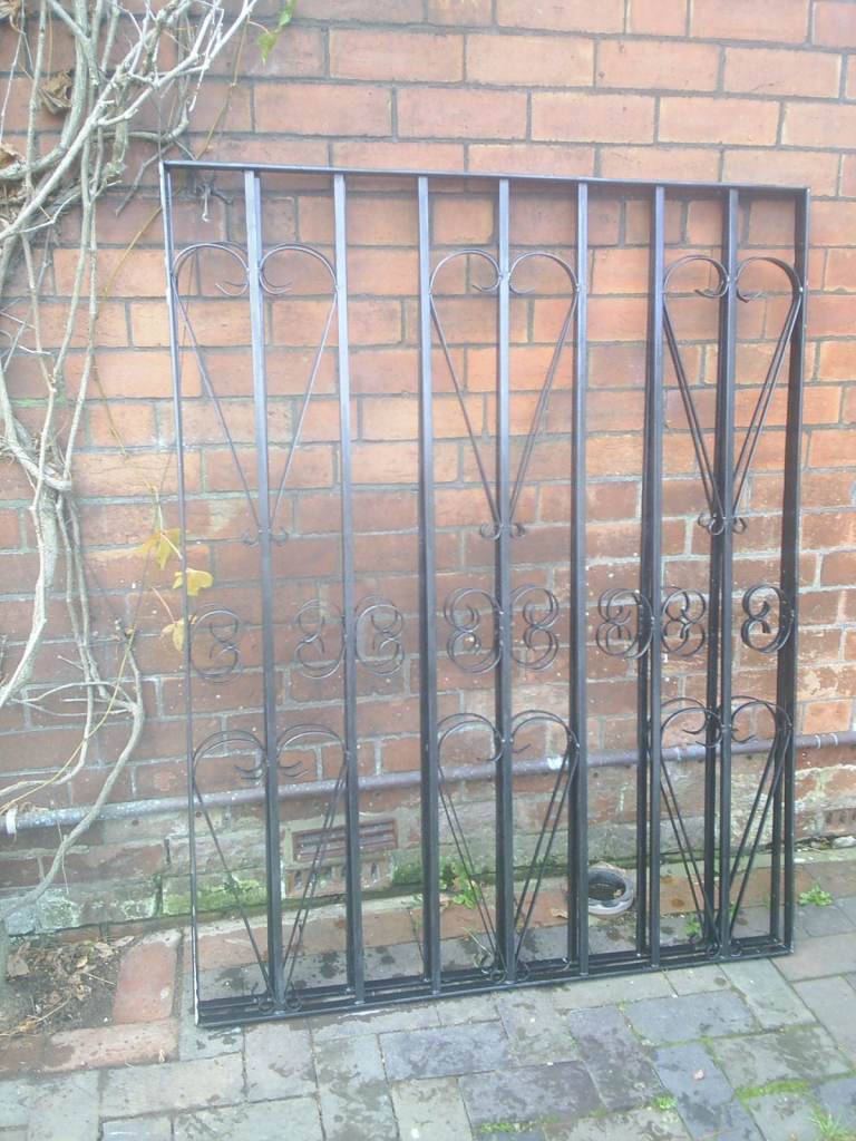Window Grill Ornamental Security Bars - Garage Office Home Grilles. Local delivery Available
