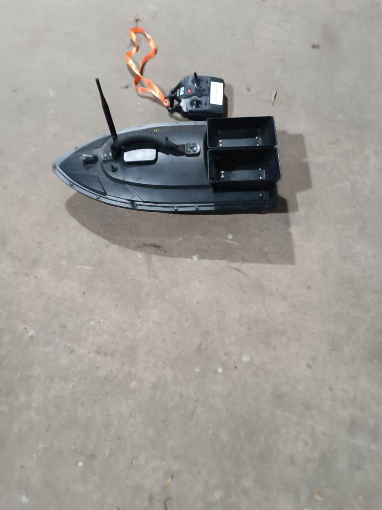 Bait boat carp fishing 