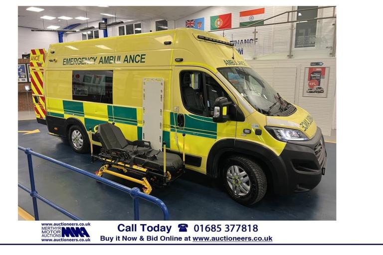 2020 Fiat Ducato 42 MAXI 2.3 MULTIJET 180PS AMBULANCE C/W STRYKER STRETCHER ---------------- PANE...