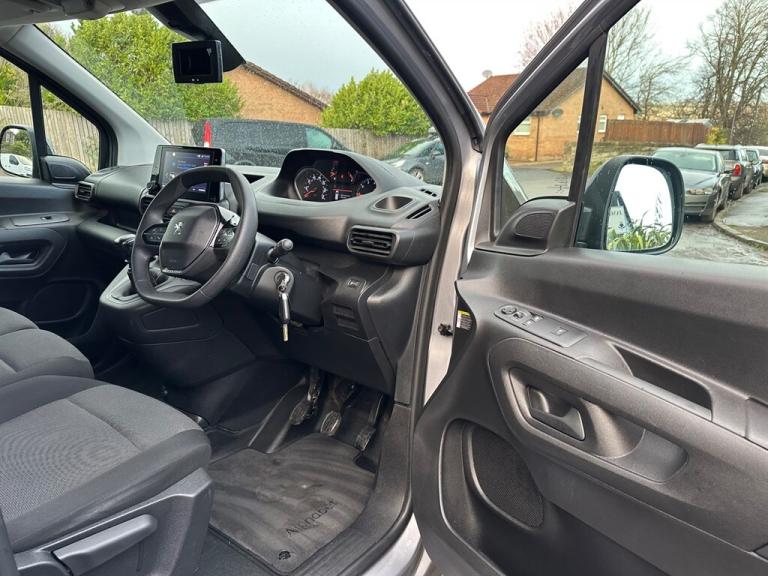 2022 Peugeot Partner 1.5 BlueHDi 1000 Asphalt Premium Standard Panel Van 5dr Diesel Manual SWB E ...