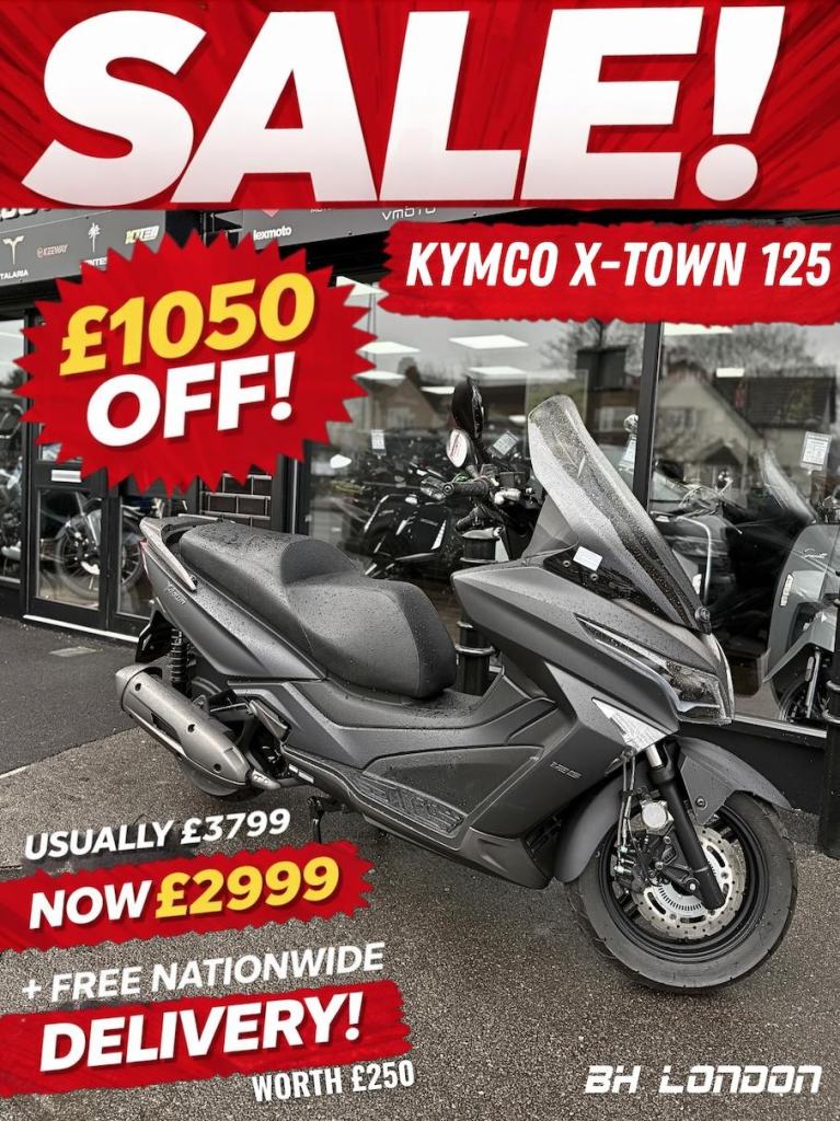 BIG SALE! Kymco X-Town 125 - 2 years warranty - Learner legal scooter