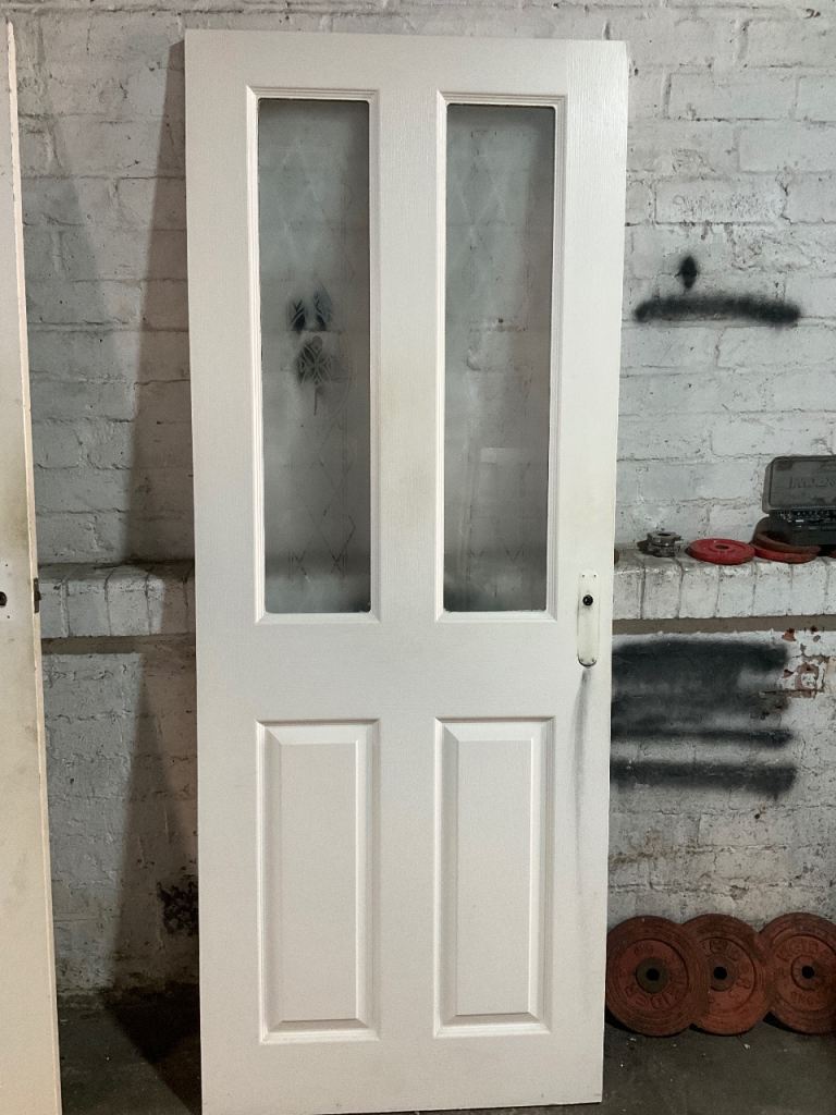 Glass interior door 