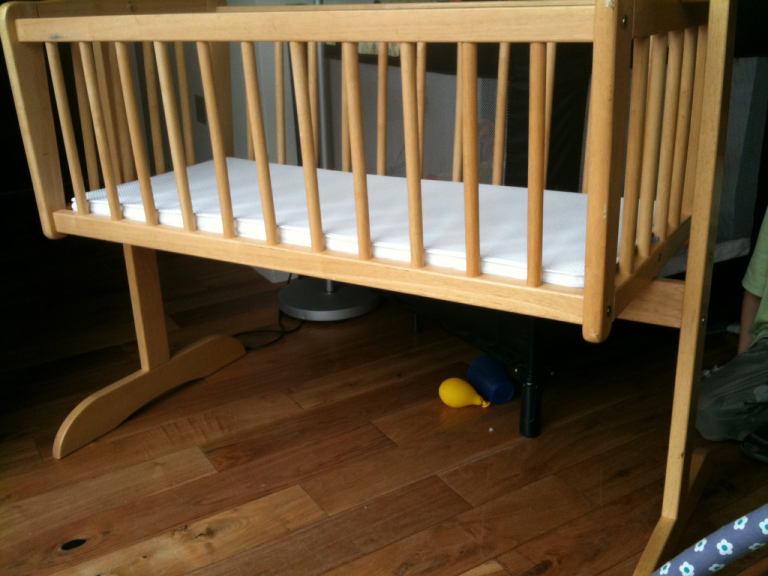 Wooden crib