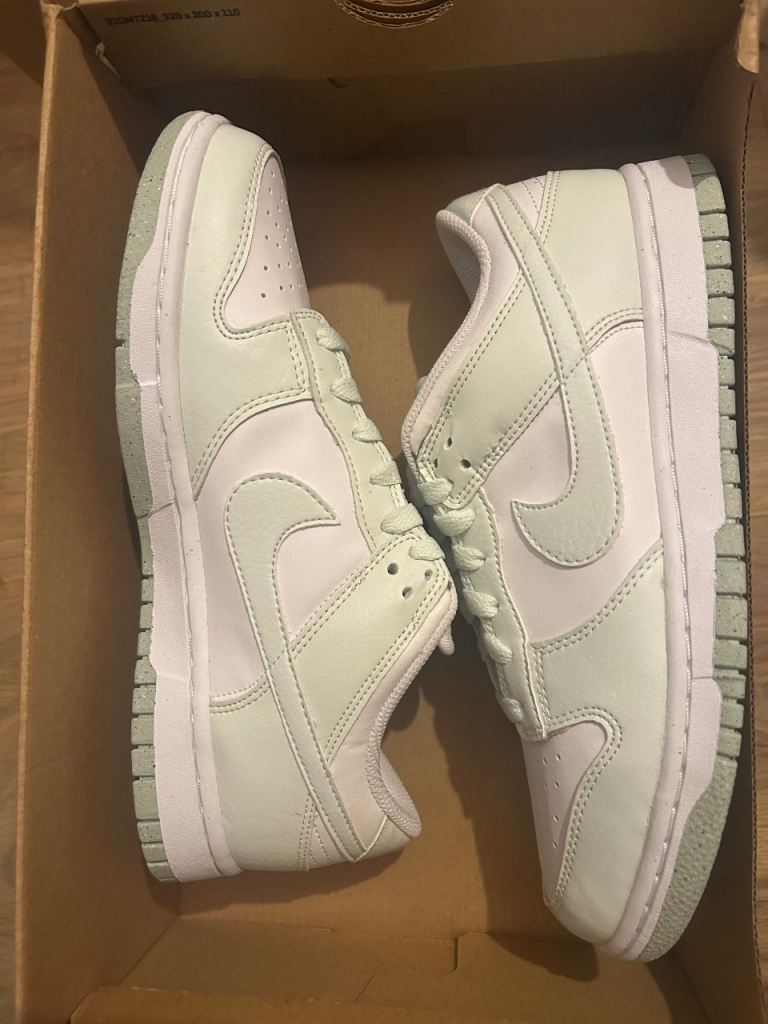 image for Nike Dunk Low White/Light Green