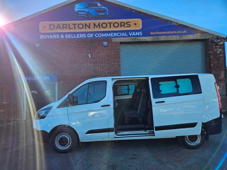 2022 Ford Transit Custom 300 LEADER DCIV ECOBLUE 6 SEATER LWB AIRCON Combi Van Diesel Manual