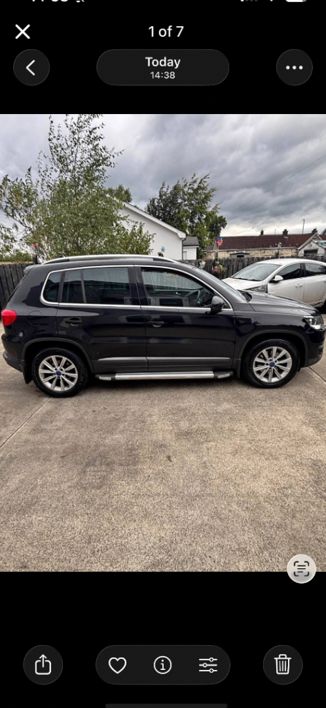 Volkswagen, TIGUAN, Estate, 2012, M, 1968 (cc), 5 doors