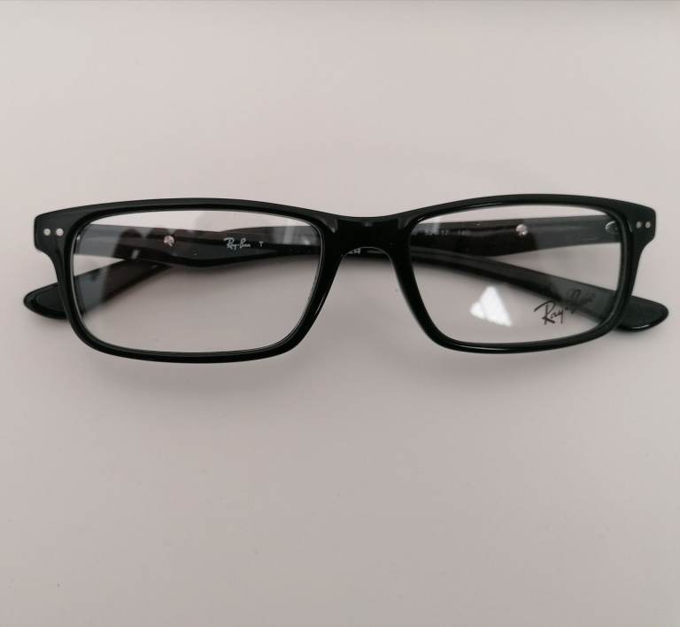 BRAND NEW. Rayban 5277, size 52, Shiny black eyeglasses