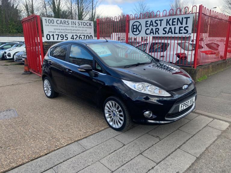 2011 Ford Fiesta 1.6 TDCi DPF Titanium Hatchback 5dr Diesel Manual (107 g/km 