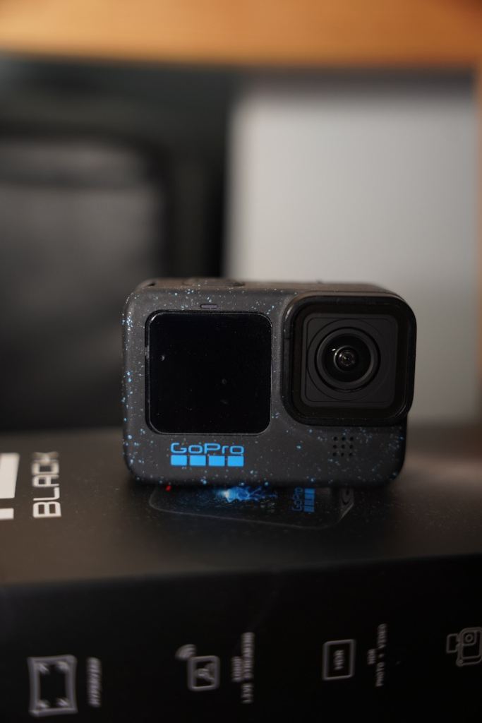 GoPro HERO 12 Black Action Camera with Chest Strap & Accessories