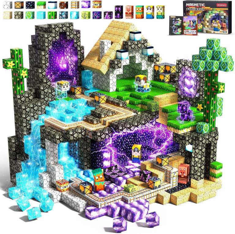 Prinhero 150PCS Magnetic Building Blocks Set - New