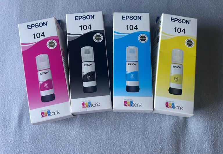NEW Genuine EPSON Printer Ink Refills  - All colours 