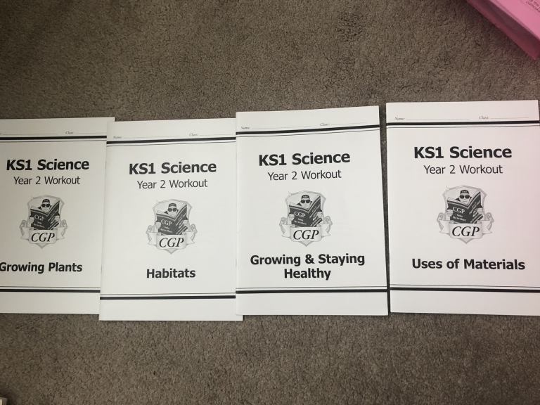 CGP year 1 science workout books 
