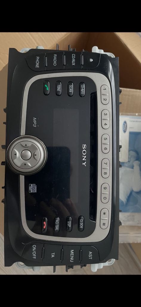 Sony car radio/cd player 