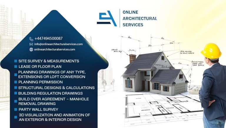 Architectural Services/ Planning Applications/ Drawings/ Extension/ Loft Design/ Structural Engineer