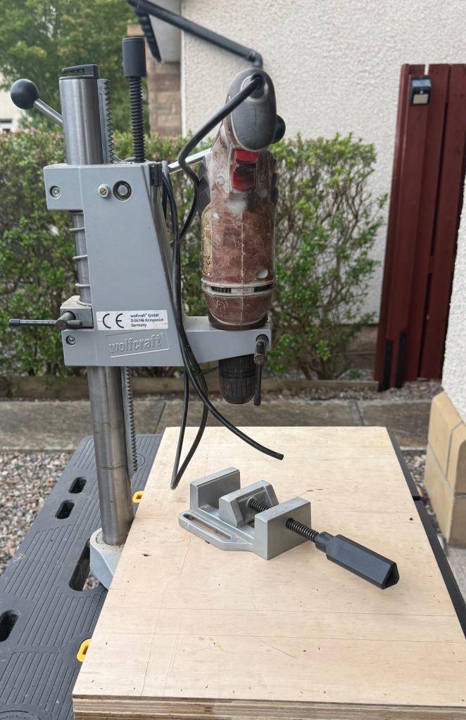 Wolfcraft Drill Stand for Controlled Drilling