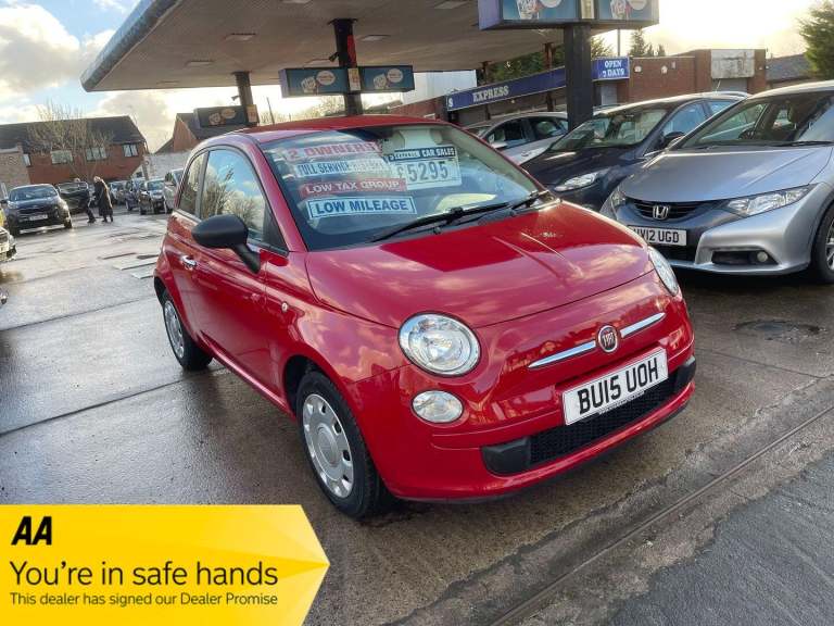  Fiat 500 1.2 Pop Euro 6 (s/s) 3dr Petrol Manual