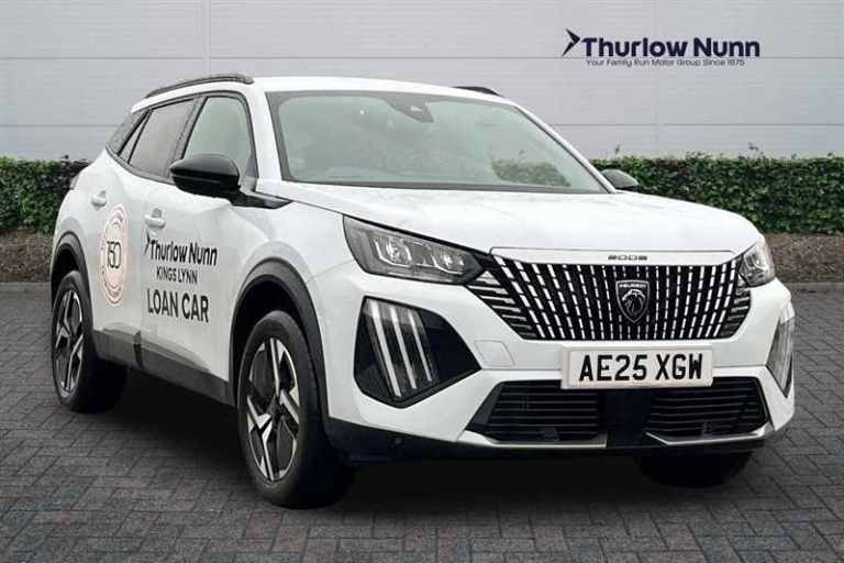 2025 Peugeot 2008 1.2 PureTech Allure SUV 5dr Petrol EAT Euro 6 (s/s) (130 ps) SUV Petrol Automatic