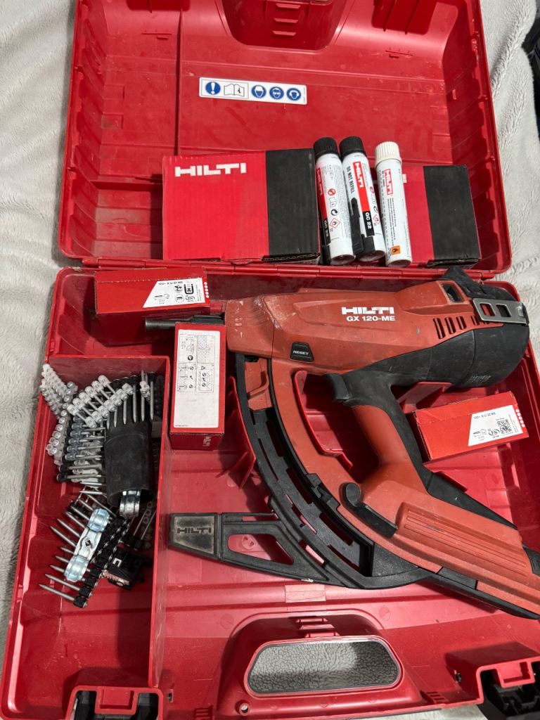 Hilti nail gun