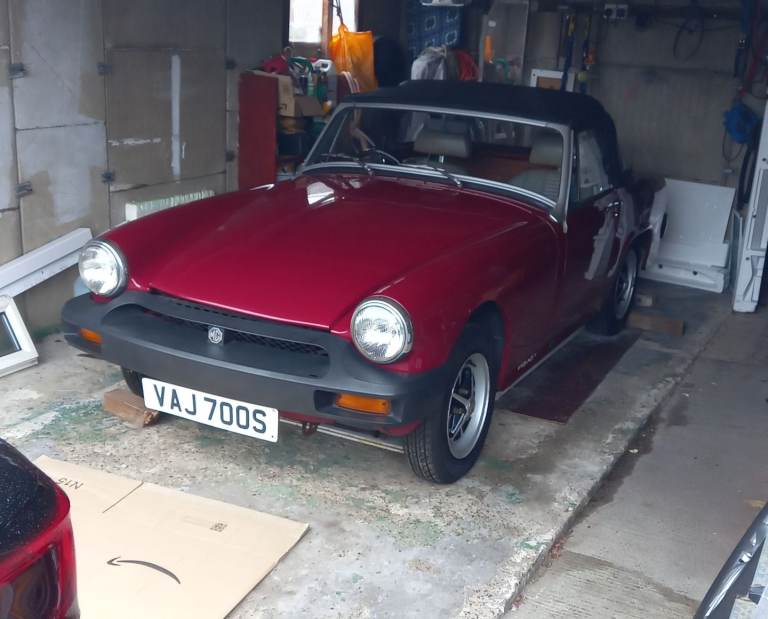 MG, MIDGET 1500, 1977, 1491 (cc)