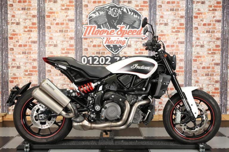 2022 INDIAN FTR 1200 S - ONLY 4,269 MILES! - FSH - S MODEL WITH AKRAPOVIC PIPES
