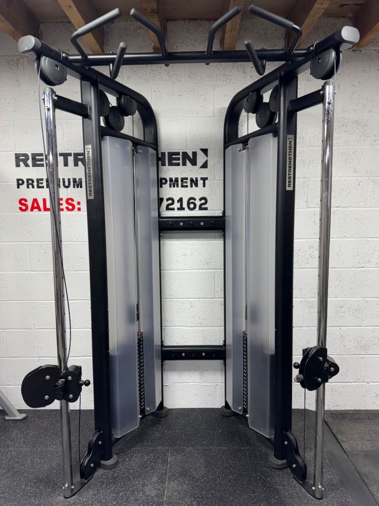 LIFE FITNESS HAMMER STRENGTH CABLE CROSSOVER MACHINE SIGNATURE CMDAP BLACK COMMERCIAL GYM EQUIPMENT