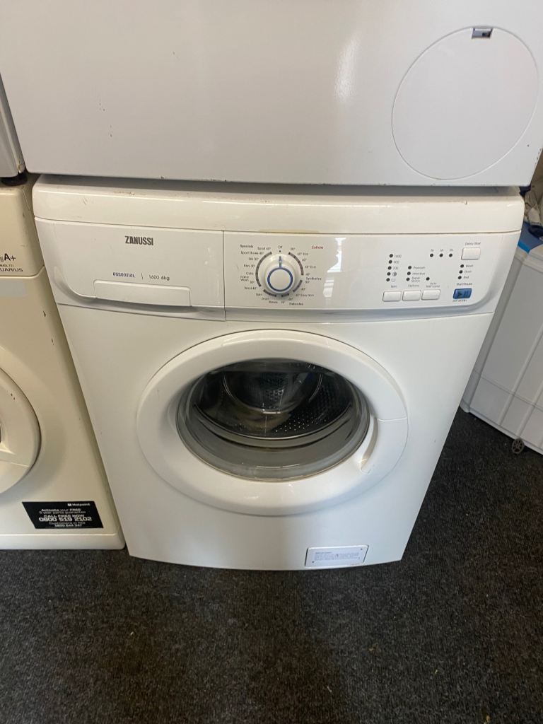 🚚✅WHITE ZANUSSI 1600RPM WASHING MACHINE £120 WE DELIVER