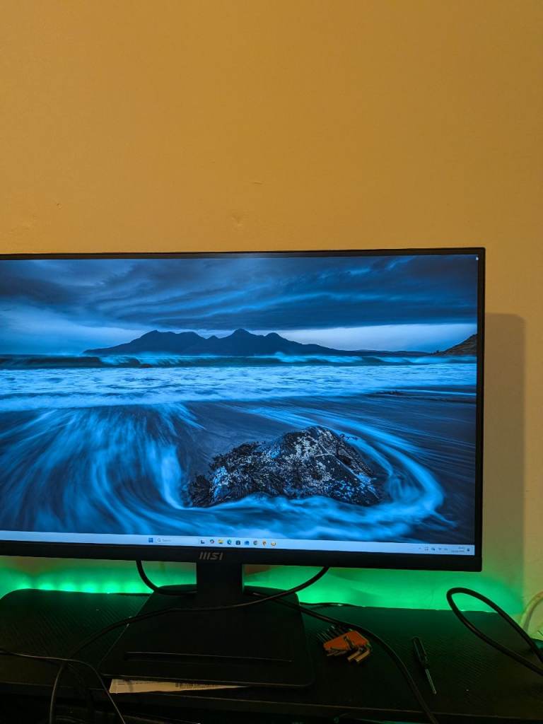 Gaming monitor 144hz qhd boxed