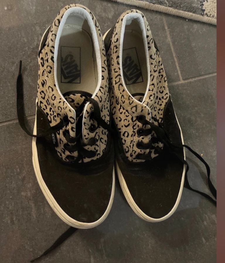 Vans Leopard Print Casual Shoes – Good Condition
