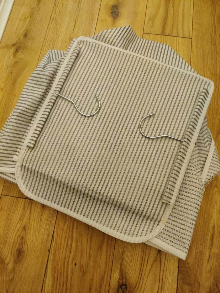 2 x Hanging Storage Organizer - grey/white