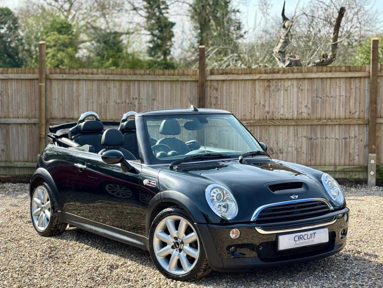 2004 MINI Convertible 1.6 Cooper S R52 Only 83000 Miles Black Supercharged ULEZ CONVERTIBLE Petro...