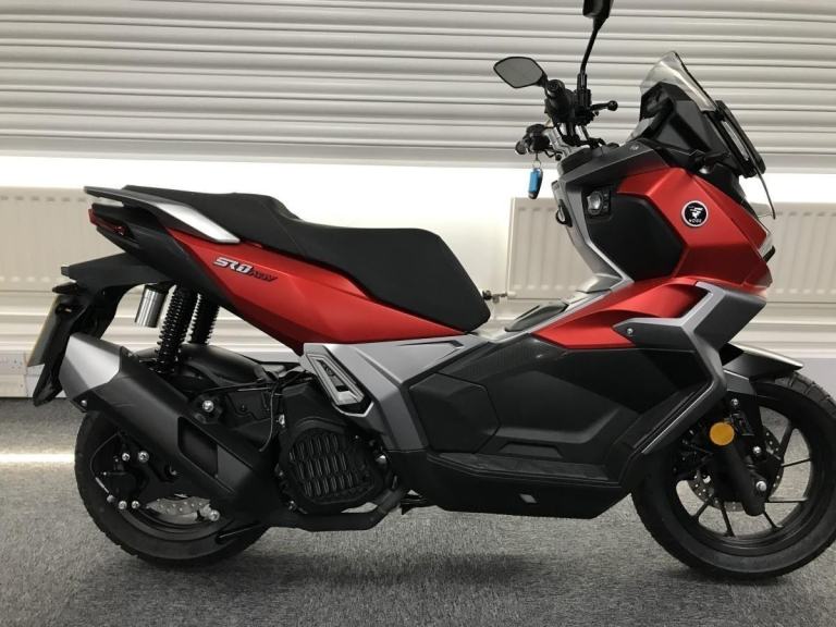 VOGE SR1 ADV 125, NOW IN STOCK AT KJM SUPERBIKES MATT BLACK,  RED AVAILABLE