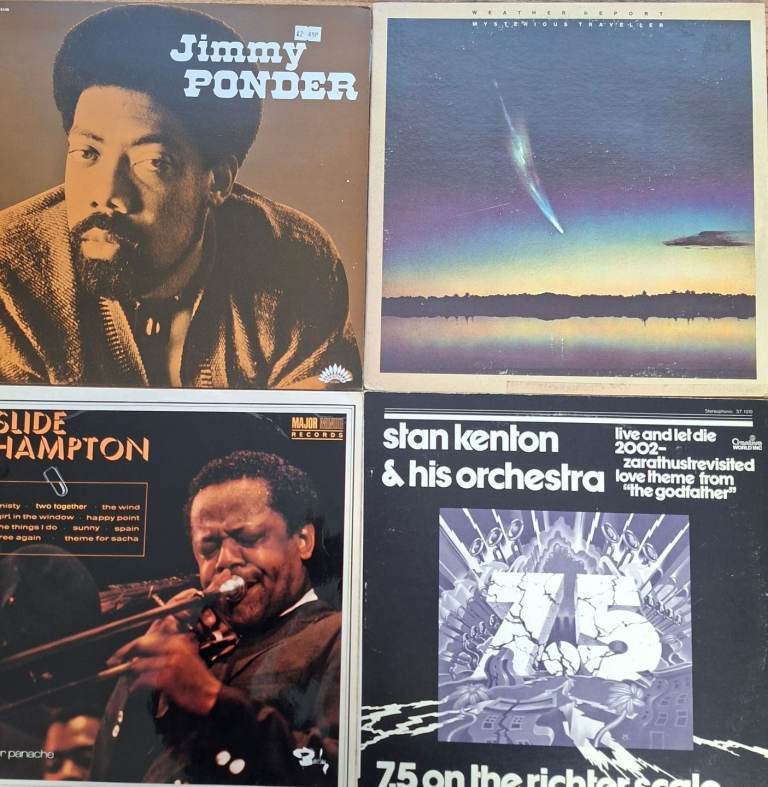 Jazz funk fusion breaks record collection x 176 vinyl lps