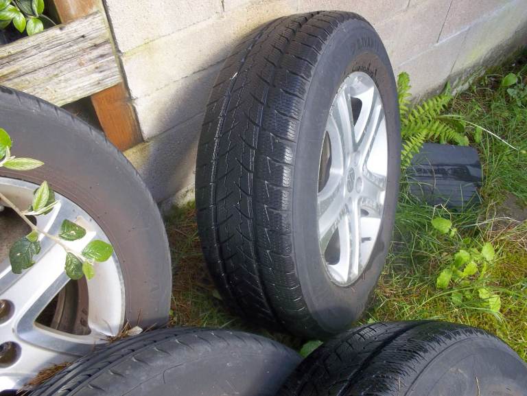 SUZUKI VITARA 4 ALLOYS WHEELS ALSO SPARE WHEEL 225/65/17 OFFSET 45