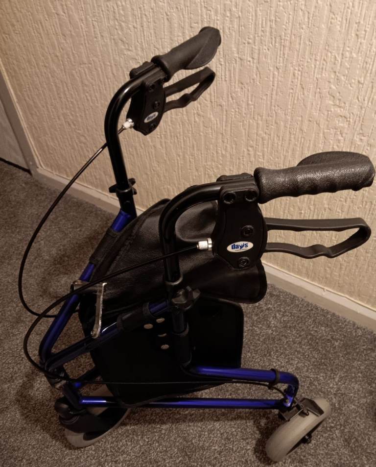 Mobility walker with basket