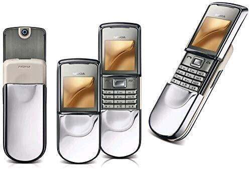 NOKIA 8800 SIROCCO SILVER
