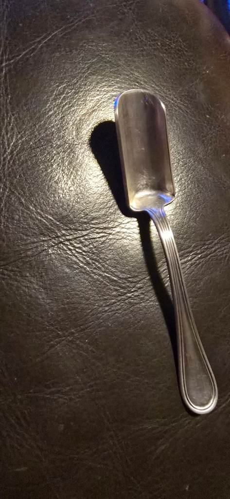 Arg 1000 cheese scoop vintage silver plated