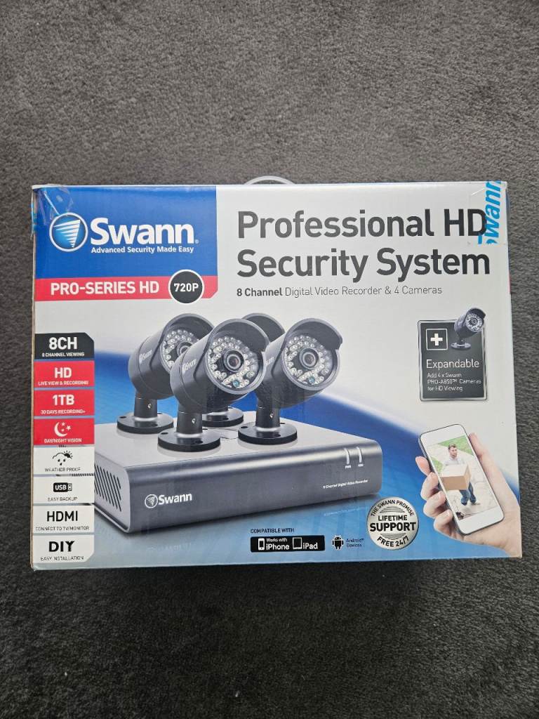 Swan pro-series Professional HD 4 camera system