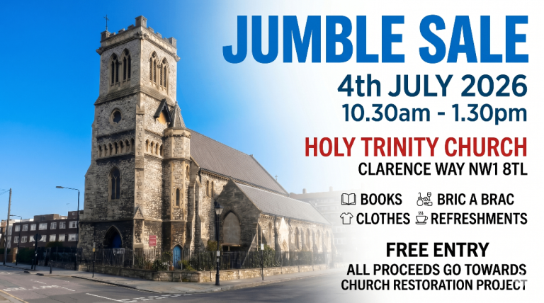 JUMBLE SALE 4TH JULY 2026