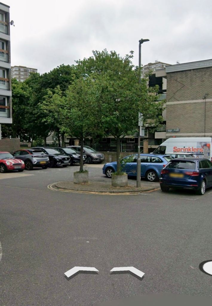 Parking permit in Battersea