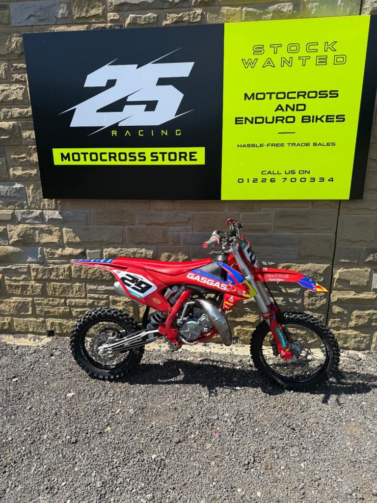 GAS GAS MC 85 SMALL WHEEL 2023 MODEL. 25 RACING STORE