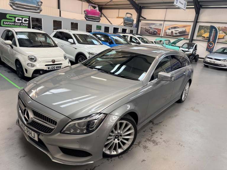Mercedes-Benz CLS 2.1 CLS220d AMG Line Shooting Brake G-Tronic+ Euro 6 (s/s) 5dr Diesel Automatic