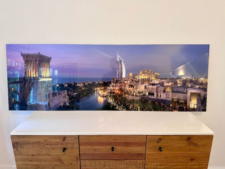 Gregg Sedgwick Madinat Jumeirah at Dusk - Large panoramic photo