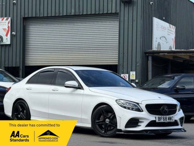 2018 Mercedes-Benz C Class C200 AMG Line 4dr 9G-Tronic SALOON PETROL Automatic