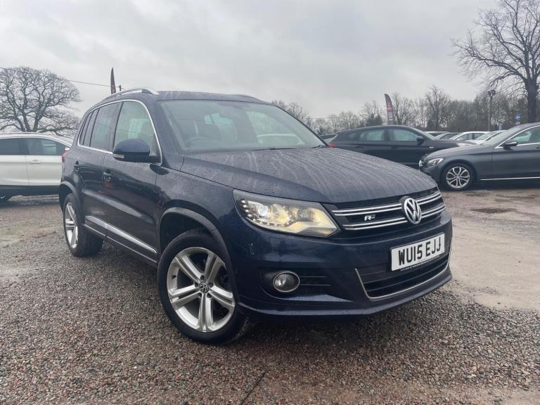 2015 Volkswagen Tiguan 2.0 TDI BlueMotion Tech R-Line SUV 5dr Diesel DSG 4WD Euro 5 (s/s) (Nav) (...