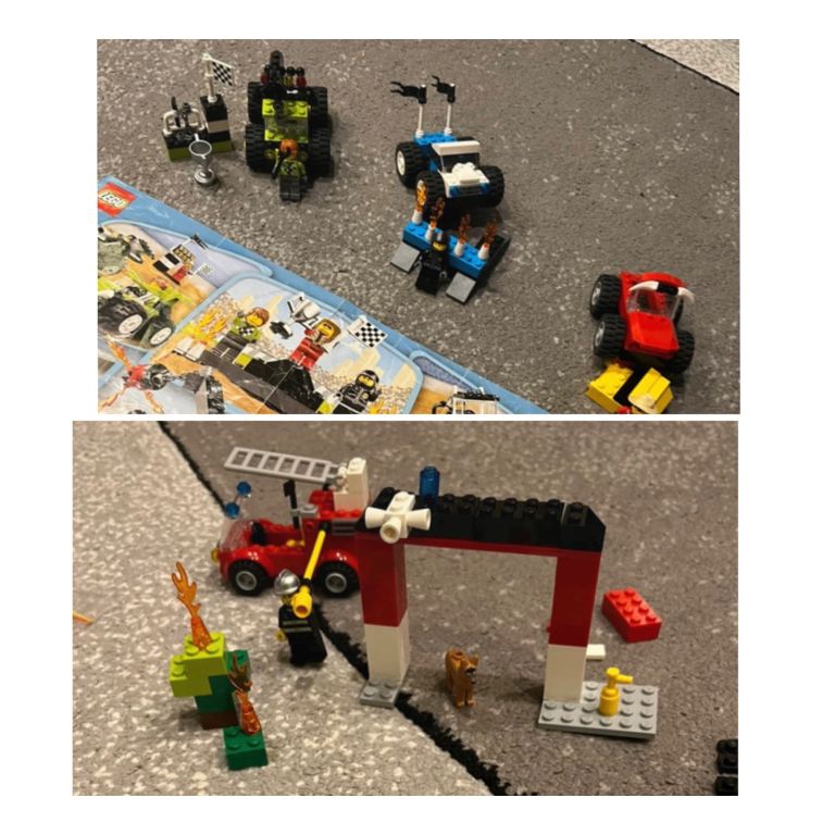 2 x Lego sets - Monster Trucks & My first Firetruck